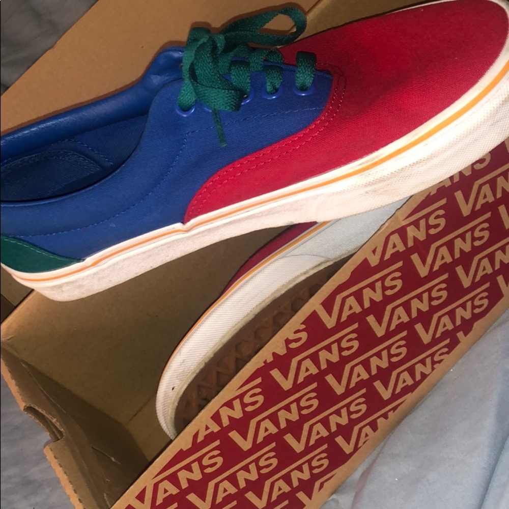 Women size 10 men’s 8.5 vans worn once